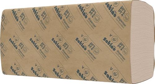 WEPA Handtuchrolle Satino PureSoft 2-lagig soft beige L170xB205ca.mm 6 Rl./VE