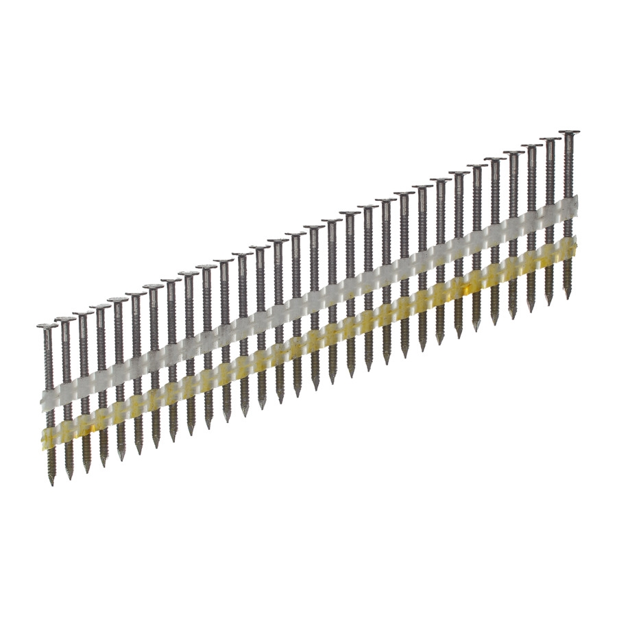 7,4 x 3,1 x 90 mm, Ringschaft Stahl blank, 20° Rundkopf-Nägel für M18FFN21