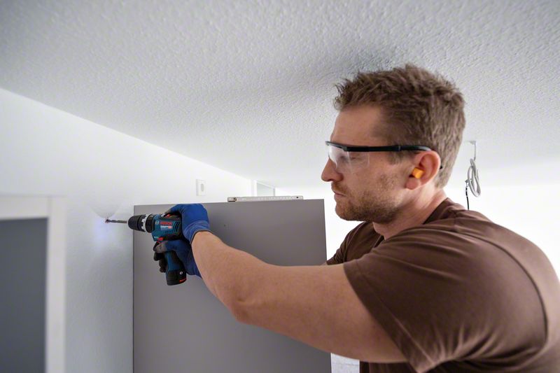 BOSCH Schlagbohrmaschine GSB 12V-35: 2 x Akku GBA 12V 3.0Ah, Schnellladegerät, L-BOXX BOSCH Schlagbohrmaschine GSB 12V-35: 2 x Akku GBA 12V 3.0Ah, Schnellladegerät, L-BOXX