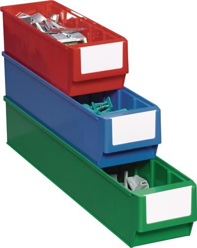 TECWERK Regalkasten L300xB183xH81mm blau PP TECWERK