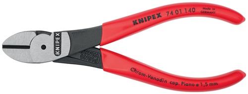 KNIPEX Kraftseitenschneider L.140mm pol.Form 0 Ku.-Überzug KNIPEX