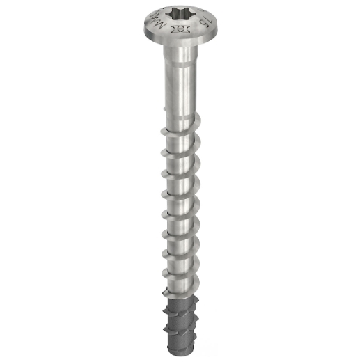 HECO MULTI-MONTI-plus P A4 7,5 x 40, Panhead, Rundkopf, T-Drive, blank, Spitze phosphatiert