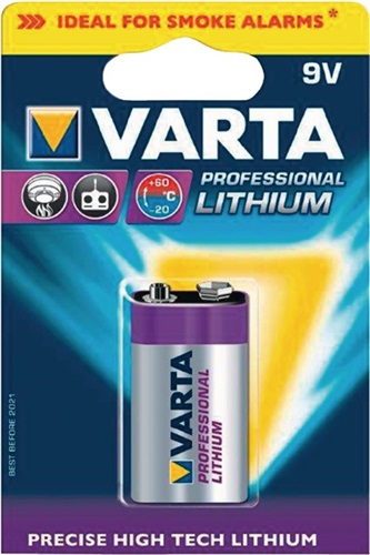 VARTA Batterie ULTRA Lithium 9 V 6LP3146 1150 mAh 6122 1 St./Bl.VARTA