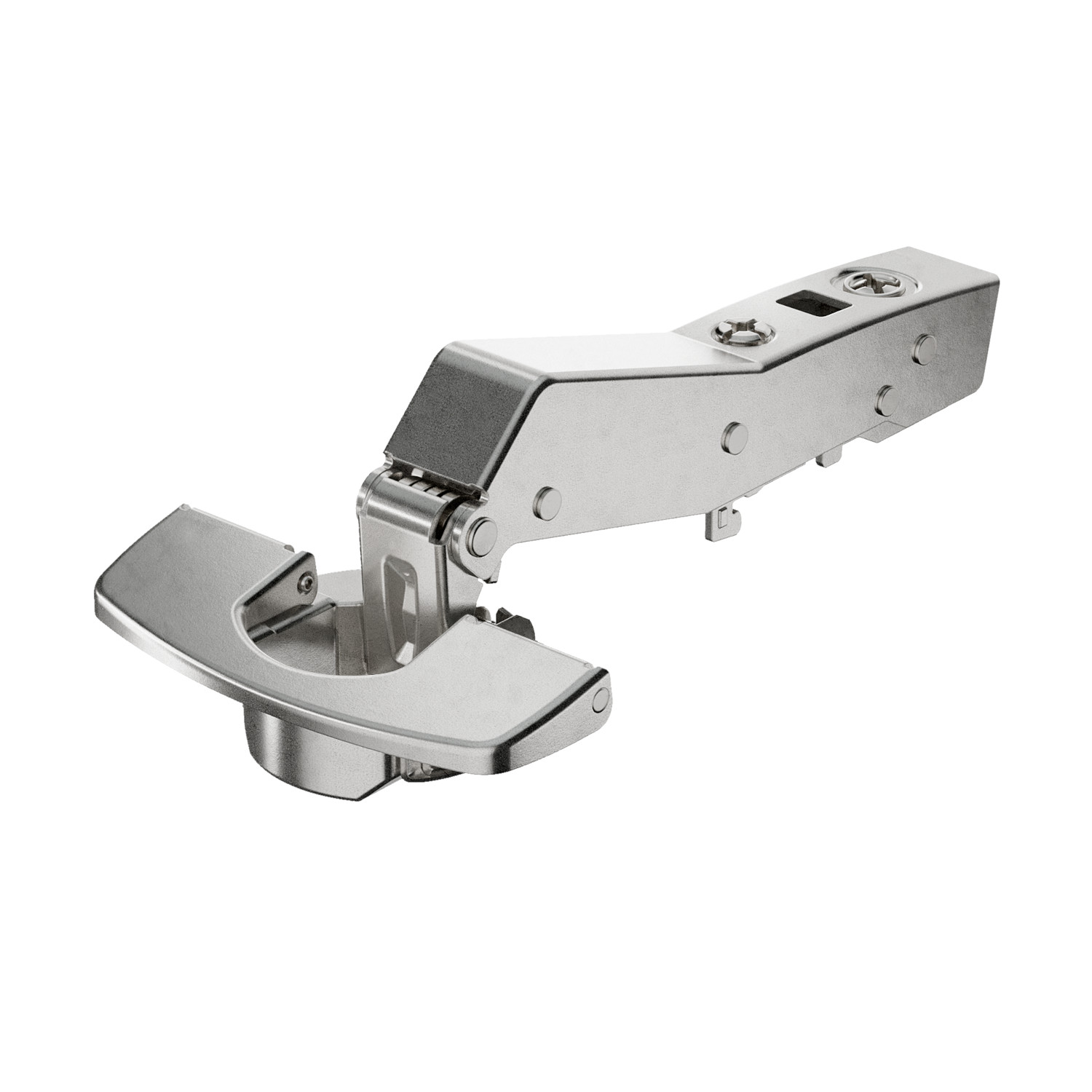 HETTICH Sensys Winkelscharnier W45 ohne Schließautomatik (Sensys 8669 W45), vernickelt, 9088215