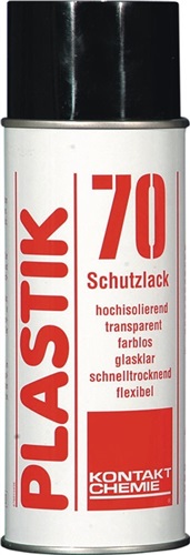 KONTAKT CHEMIE Leiterplattenschutzlack PLASTIK 70 farblos 200 ml Spraydose KONTAKT CHEMIE