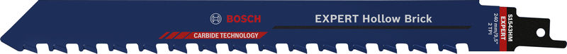 BOSCH EXPERT ‘Hollow Brick’ S 1543 HM Säbelsägeblatt, 10 Stück. Für Säbelsägen