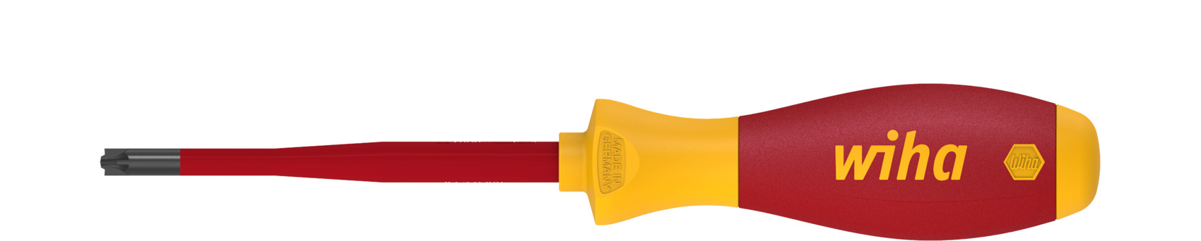 Wiha Schraubendreher SoftFinish® electric slimFix PlusMinus/Pozidriv SL/PZ2 x 100 mm (36330)