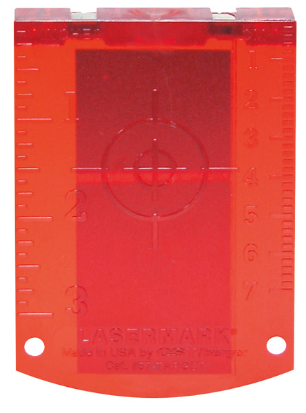 BOSCH Laserzieltafel rot