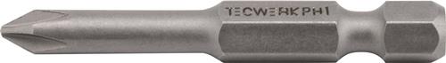 TECWERK Bit 1/4 Zoll PH 2 L.50mm TECWERK TECWERK Bit 1/4 Zoll PH 2 L.50mm TECWERK