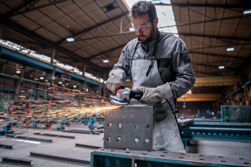 BOSCH Winkelschleifer mit X-LOCK GWX 17-125 PSB