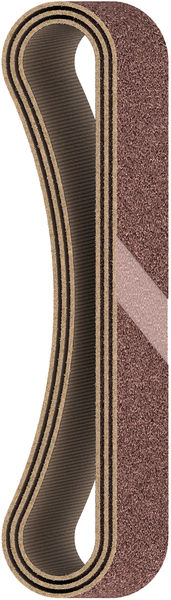 BOSCH Schleifband-Set X440 Best for Wood and Paint, 3-teilig, 40 x 305 mm, 80