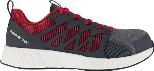 REEBOK Sicherheitsschuh Fusion Flexweave™ Work Gr.45 grau/rot S1P SRC ESD EN20345