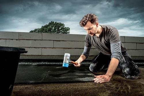 HALDER Schonhammer SIMPLEX L.405mm Kopf-D.60mm weich/mittelhart HO