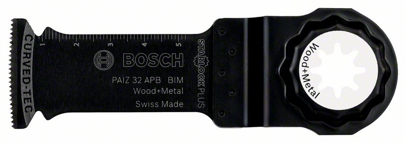 BOSCH BIM Tauchsägeblatt PAIZ 32 APB, Wood and Metal, 60 x 32 mm