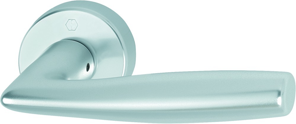 HOPPE® Drücker-Halbgarnitur ohne Schlüsselrosette Vitória 1515H/42H, mit Stütznocken, Aluminium