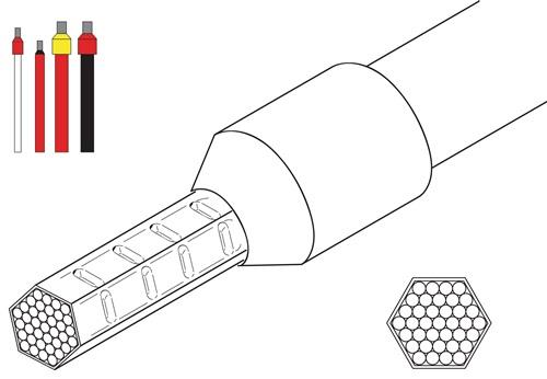 WEIDMÜLLER Crimpzange PZ 10 SQR L.195mm 0,14-10 (AWG 26...8) mm² WEIDMÜLLER