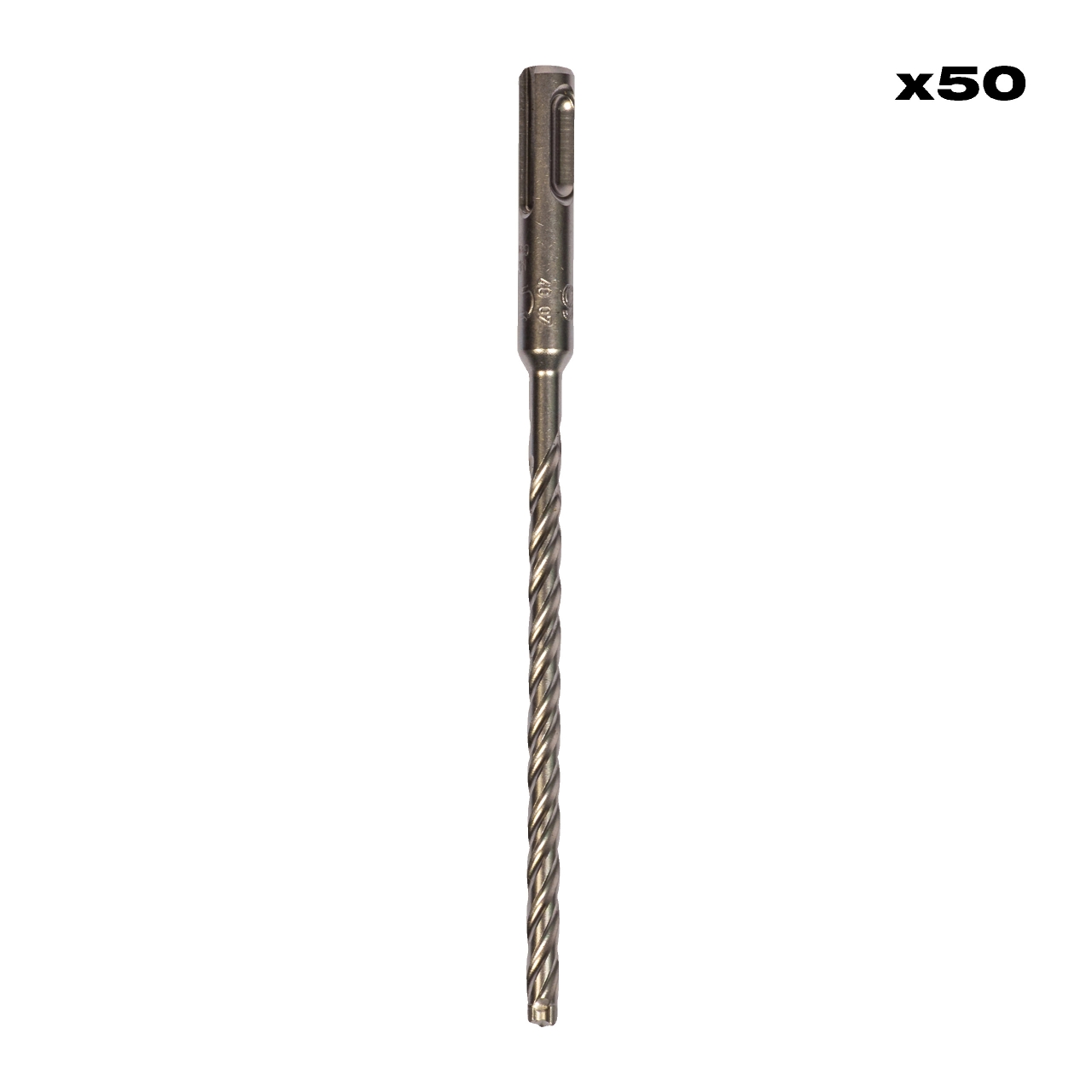 MILWAUKEE 6 x 165 mm, SDS-Plus 4-Schneiden Hammerbohrer MX4 SDS-Plus 50er Pack