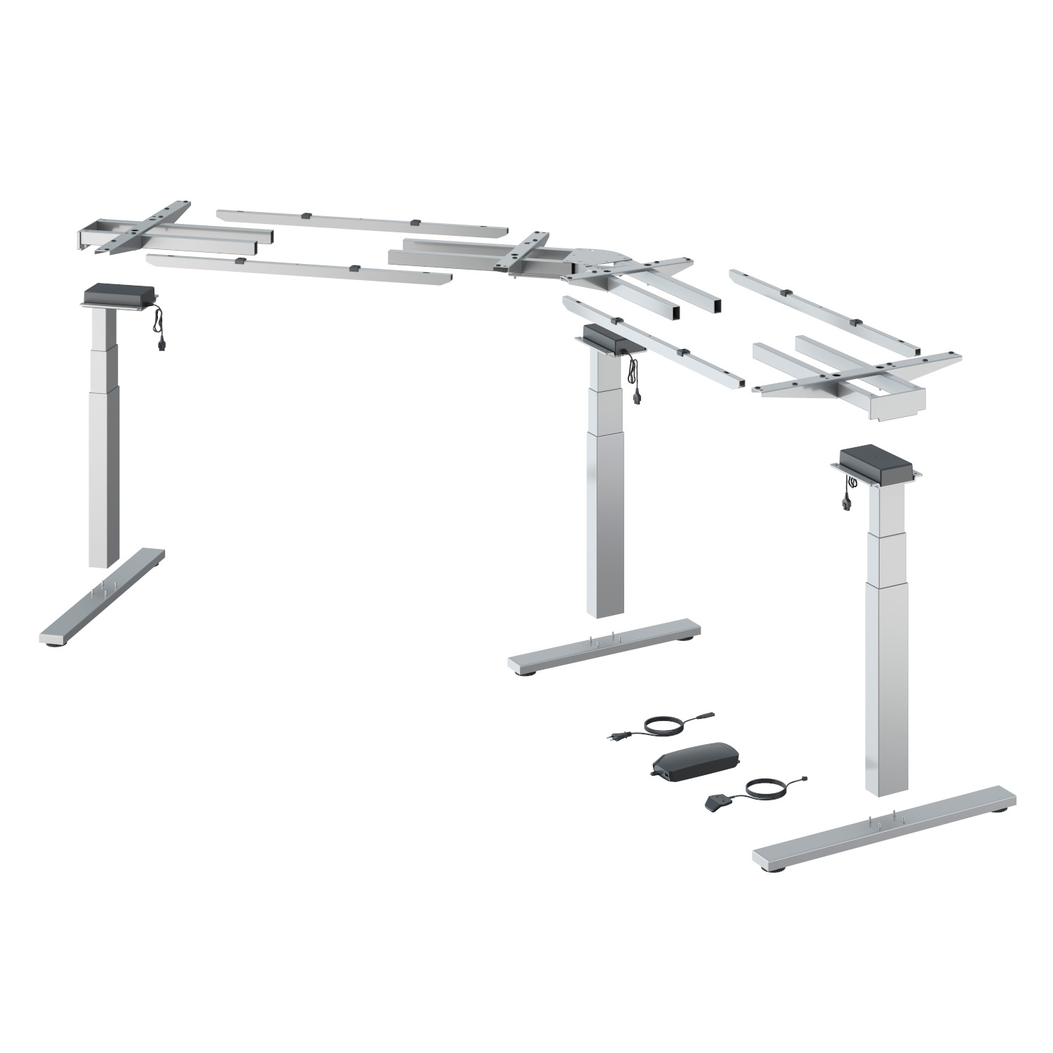 HETTICH Steelforce Pro 673 SLS Highline 135° XL, silber, 9311393