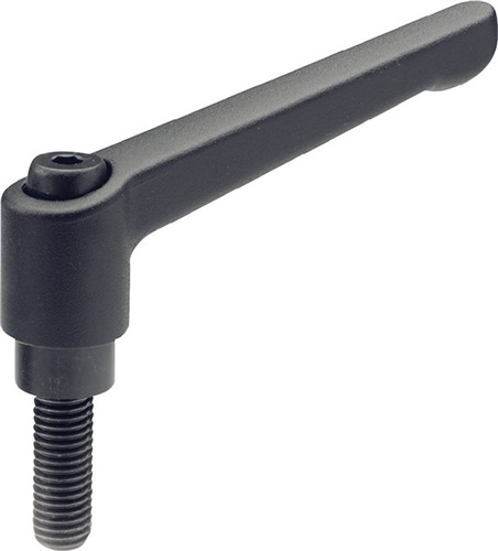 Verstellbarer Klemmhebel GN 300 GANTER
