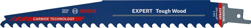 BOSCH EXPERT ‘Tough Wood’ S 1142 KHM Säbelsägeblatt, 10 Stück. Für Säbelsägen BOSCH EXPERT ‘Tough Wood’ S 1142 KHM Säbelsägeblatt, 10 Stück. Für Säbelsägen