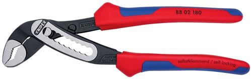 KNIPEX Wasserpumpenzange Alligator® L.180mm Spann-W.36mm pol.Mehrkomp.-Hüllen KNIPEX