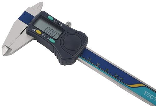 TECWERK Messschieber DIN 862 100mm dig.m.Schr.eck.TECWERK