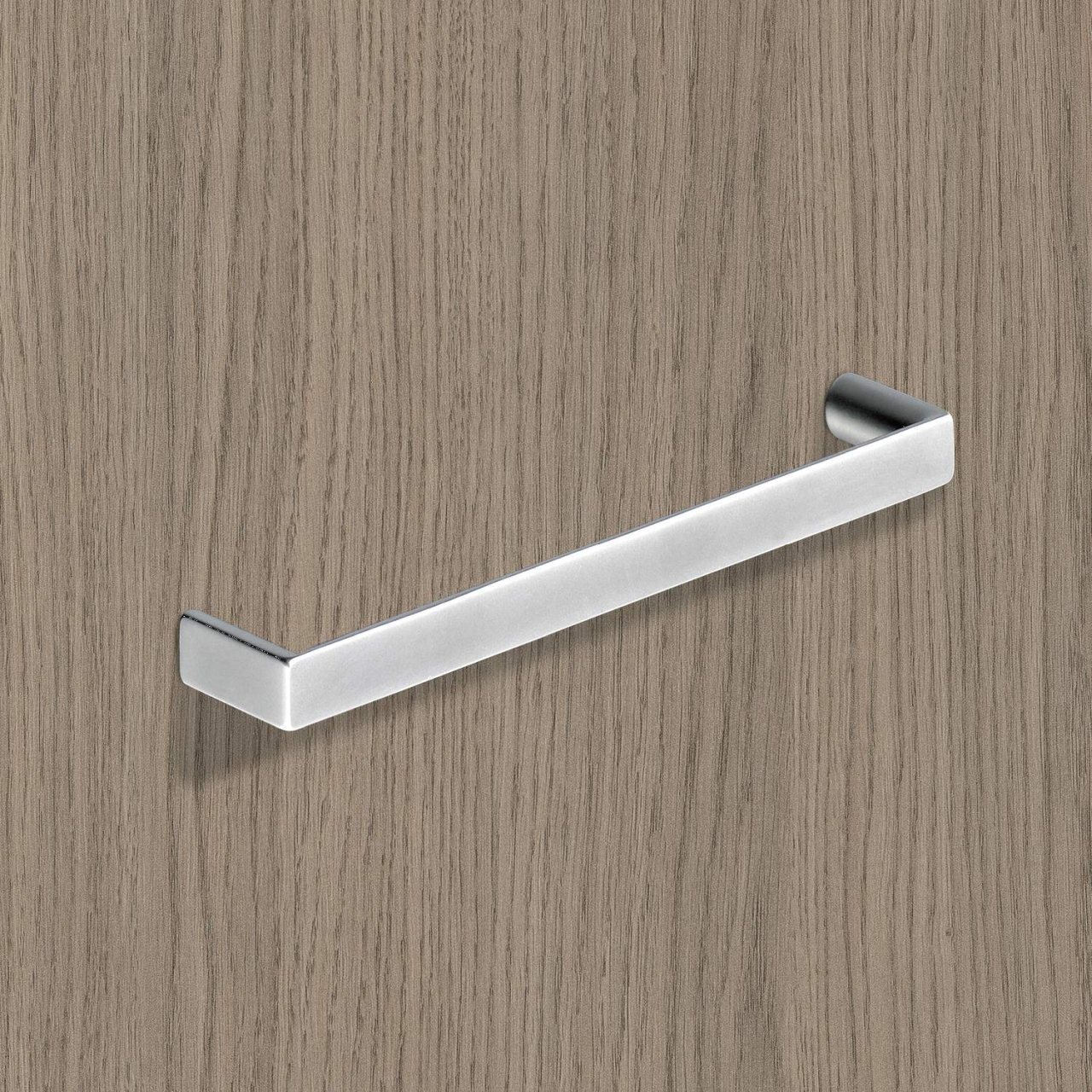 HETTICH Griff Baldone, •–• 128, L 136 mm, B 11 mm, H 26 mm, Verchromt matt, 9995480 HETTICH Griff Baldone, •–• 128, L 136 mm, B 11 mm, H 26 mm, Verchromt matt, 9995480