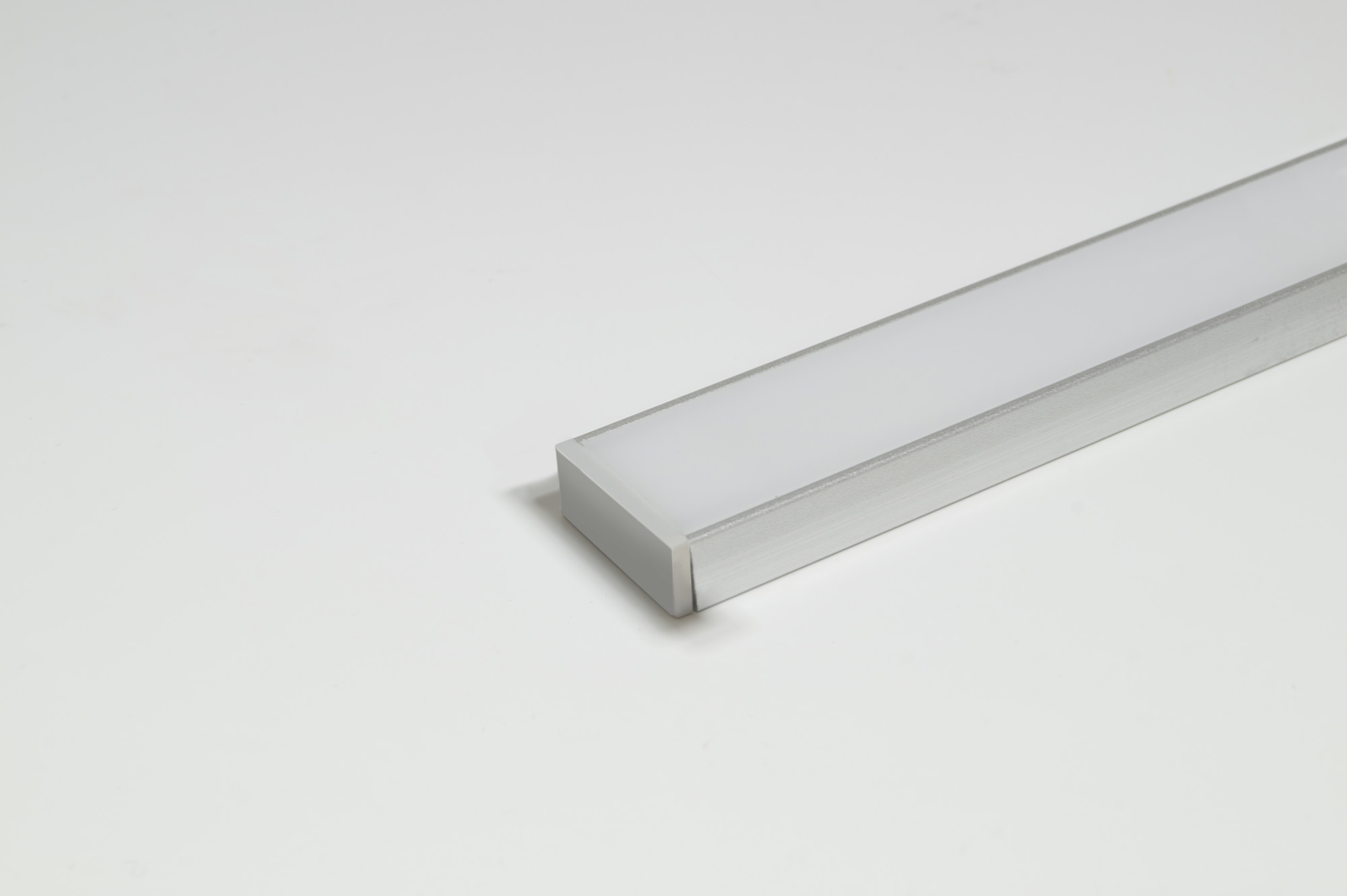 L&S LED Leuchtenprofil Paris 17,5x7 Einbau Aluminium EV1 L:3080 mm