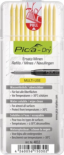 PICA Minenset Pica-Dry 10x gelb feucht abwischbar 10 Minen/Set