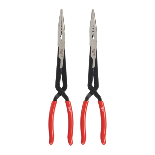 MILWAUKEE 2-teilig Montagezangen-Set, lange Ausführung