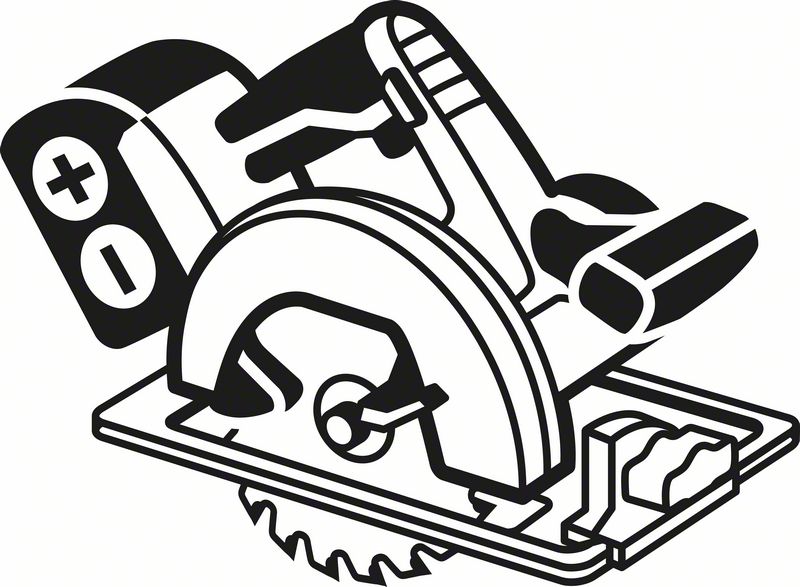 BOSCH Akku-Kreissägeblatt Standard for Wood, 190 x 1,6/1,1 x 30, 60 Zähne