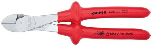 KNIPEX Kraftseitenschneider L.250mm VDE Form 0 tauchisol.KNIPEX