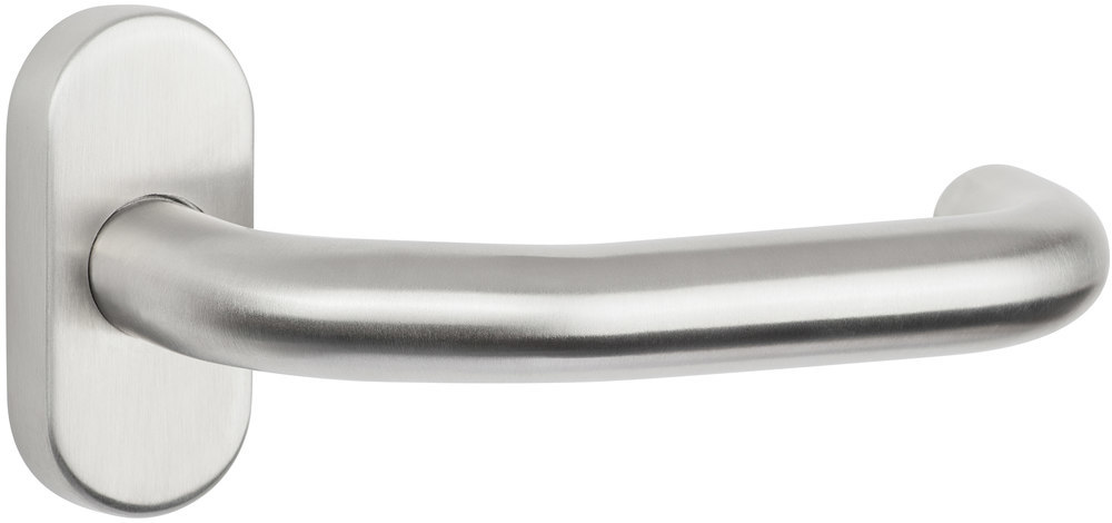 HERMAT FH Drücker-Halbgarnitur BASIC 05 1805/2085.FS, Edelstahl