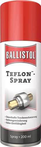 BALLISTOL PTFE Trockenschmierung farblos/weißlich n.dem Trocknen 200ml Spraydose BALLISTOL