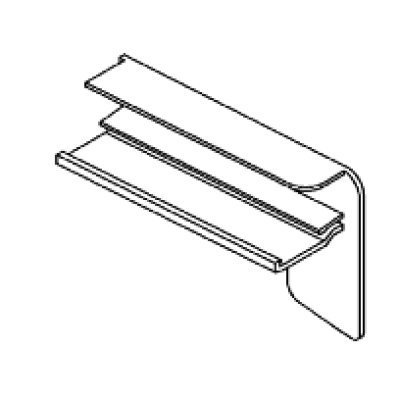 GUTMANN Bordstück B 406 AL, 150 mm, naturton