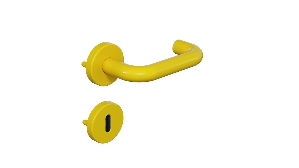 HEWI Drückergarnitur mit Rosetten 111R01.130, VK 8,5 mm, Polyamid, 111R01.130 18