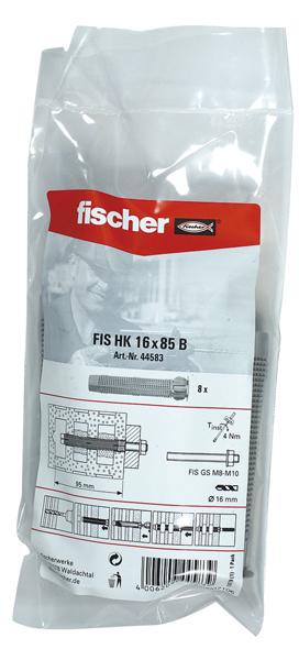 FISCHER Injekt.Ankerhülse FIS H 16x85 K B (8)