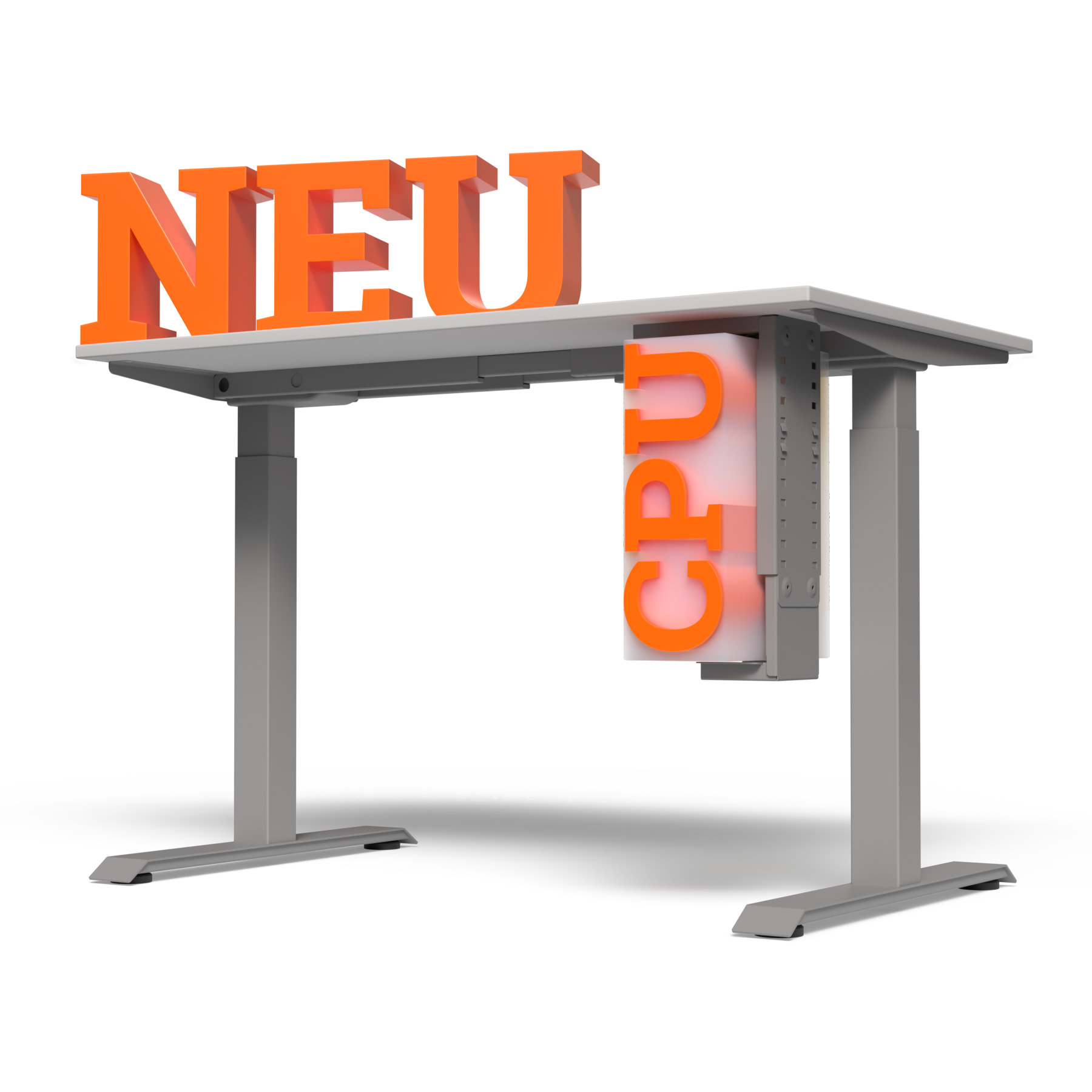 BMB EASY Click CPU Halterung, Metall, Silber