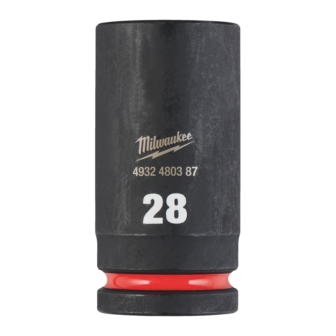 MILWAUKEE 28 x 90 mm SHOCKWAVE Schlagnuss 3/4" lang