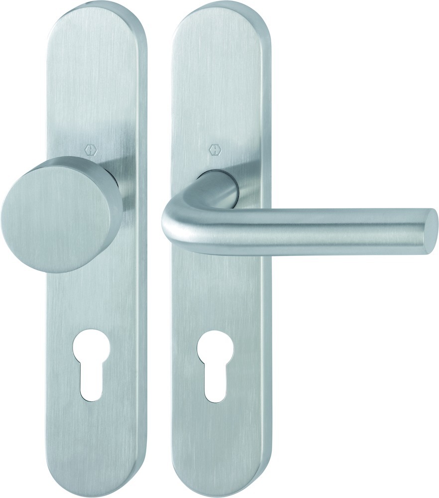HOPPE® FH Wechselgarnitur mit Langschild Bonn FS-E58/353H/150, Edelstahl, 11536366 HOPPE® FH Wechselgarnitur mit Langschild Bonn FS-E58/353H/150, Edelstahl, 11536366