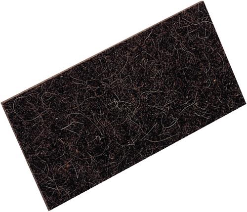 Nordwest Hartfilzauflage L280xB140xS10mm schwarz