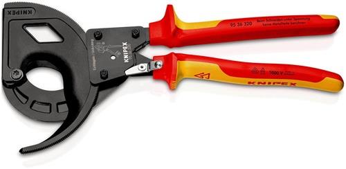 KNIPEX Kabelschneider Gesamt-L.320mm max.60 (600 mm²)mm pol.Mehrkomp.-Hüllen VDE