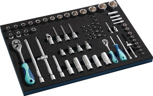 TECWERK Werkzeugwagen TREND 2.0 B745xT475xH950mm 300kg 6Schubl.unbest.Stahlbl.TECWERK