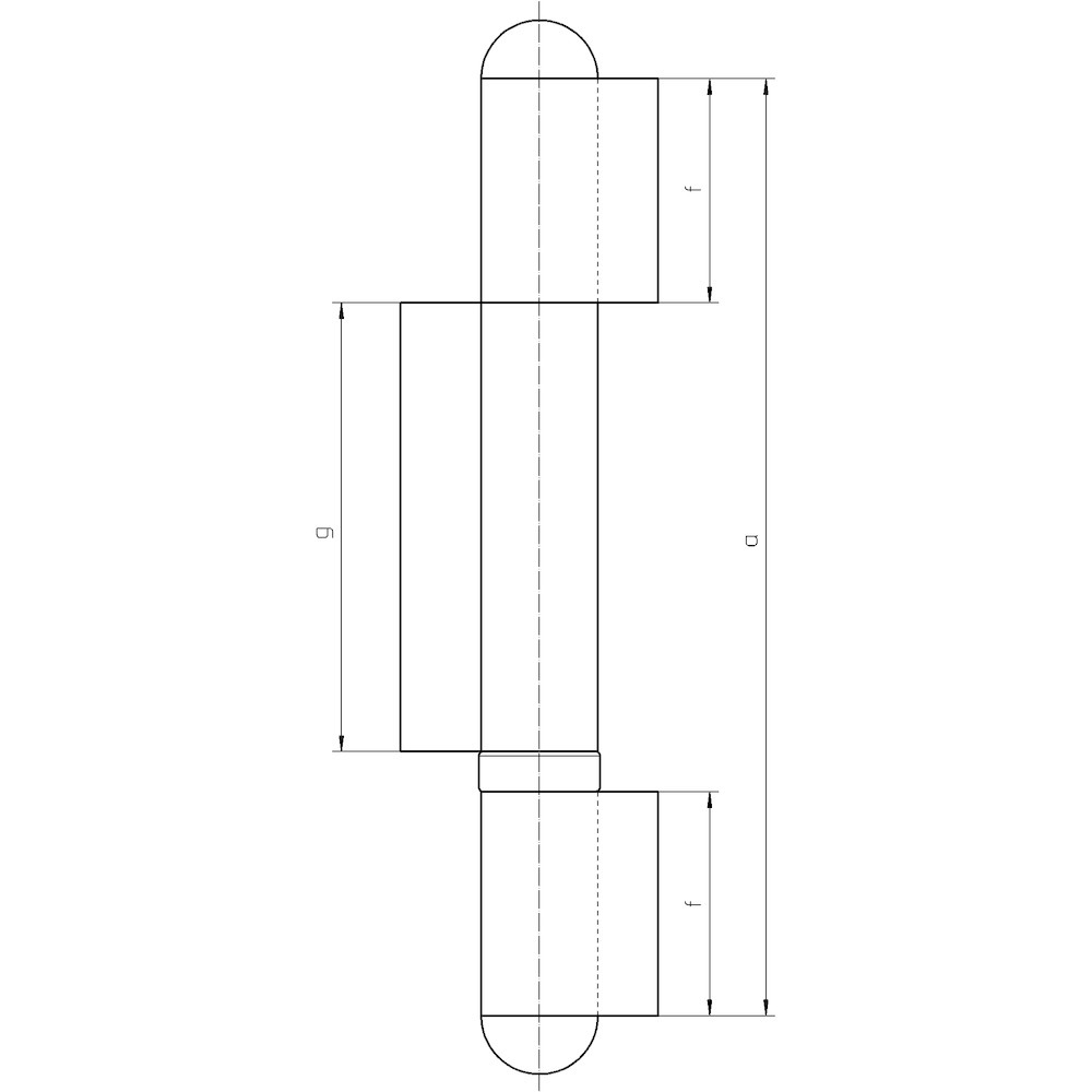 SIMONSWERK Anschweißband KO 5-F/31, Stahl