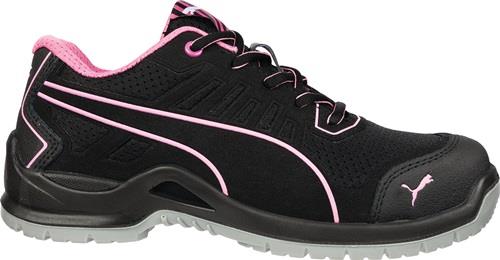 PUMA Damensicherheitsschuh Fuse TC Pink Wns Low Gr.39 schwarz/pink Mikrofaser/Mesh