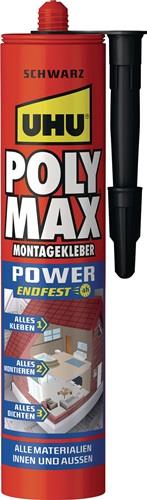UHU Kleb- u.Dichtstoff POLY MAX POWER schwarz 425g Kartusche UHU