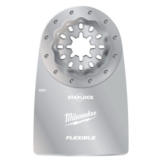 MILWAUKEE 52 x 37 mm Multitool Starlock flexibler Spachtel zum Entfernen von Lack und Kleber