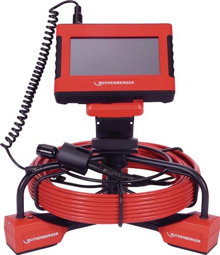 ROTHENBERGER Inspektionskamera ROCAM mini HD-Set CAS Kamerakopf-D.25mm Kabel-D.7mm 0-110mm