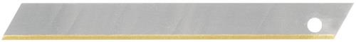 TECWERK Abbrechklinge L80xB9,1xS0,4mm TiN 12 Sollbruchstellen 10 St./Spender TECWERK