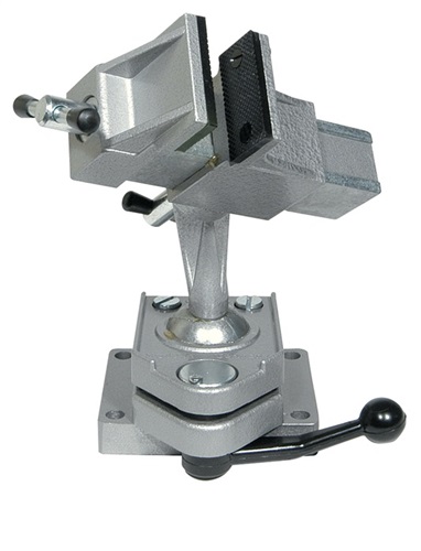 Nordwest Feinmechanikerschraubstock Backen-B.80mm Spann-W.110mm Platte